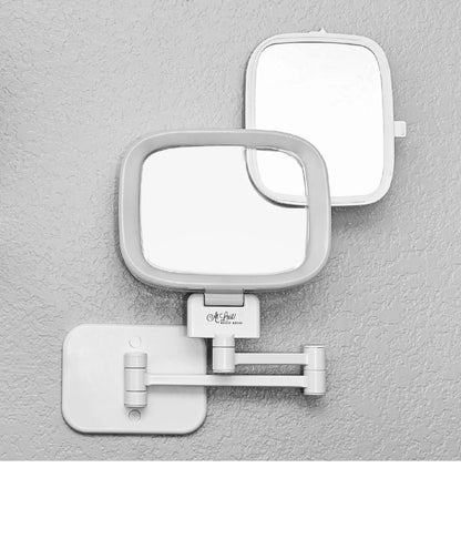 Wall Mounted At Last!® Makeup Mirror